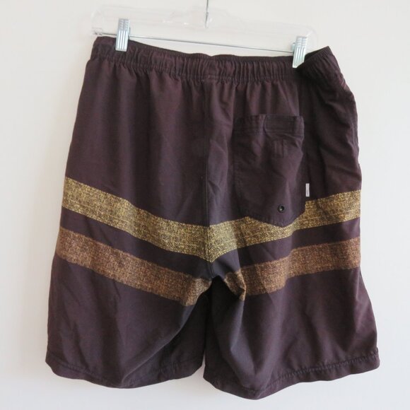 VUORI Kore Shorts in Brown Canyon Texture Athleisure Workout Gorpcore Gym Size L - Picture 9 of 14